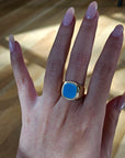 Turquoise Signet RIng