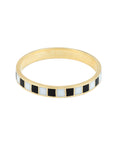 Checkmate Enamel Stacker Ring