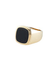 Black Onyx Signet Ring