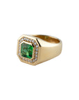 Emerald Privé Signet Ring