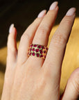 Shackled Ruby Ring