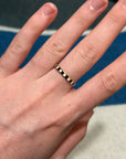 Checkmate Enamel Stacker Ring